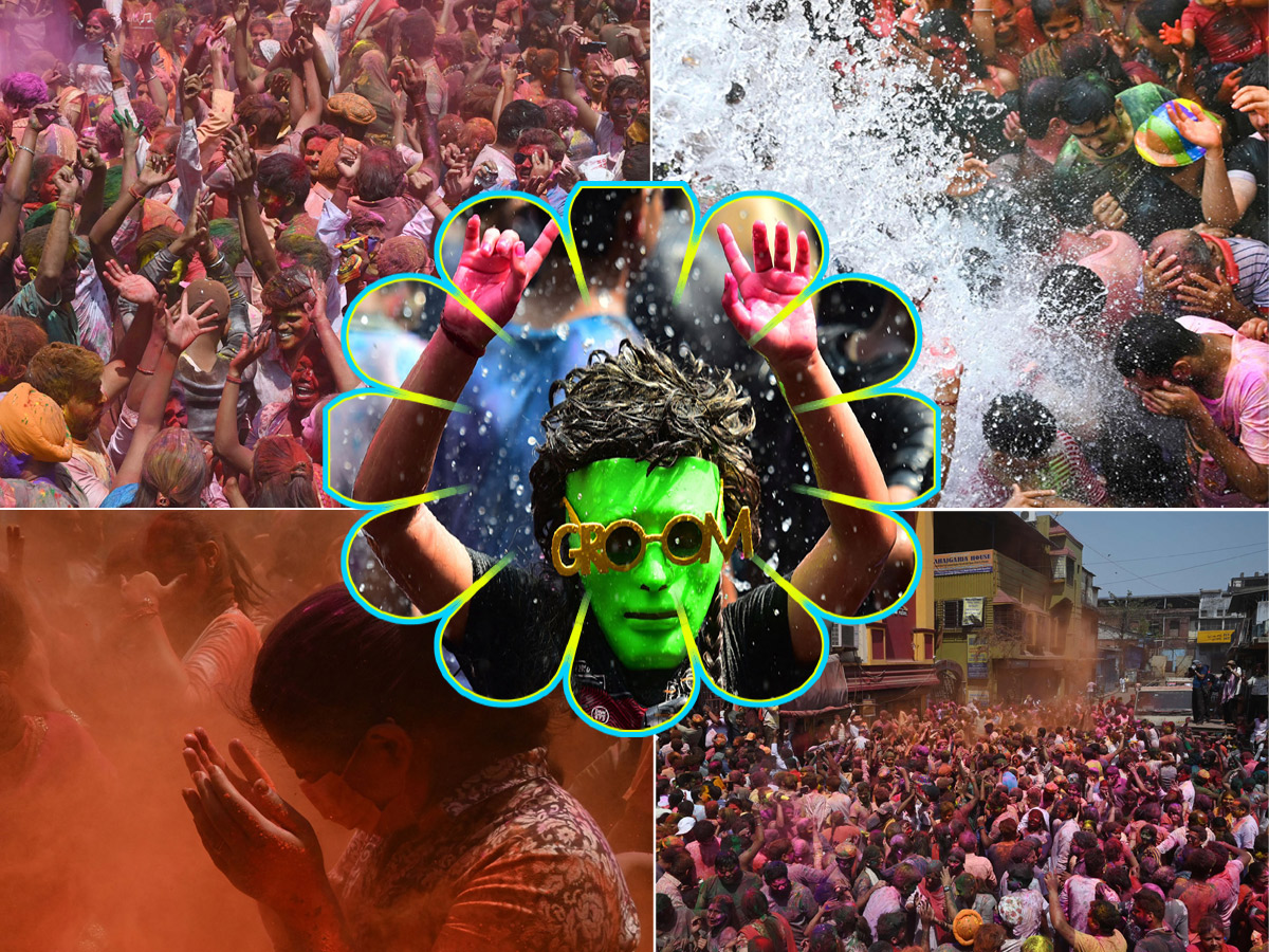 Holi Celebrations Across The Country Photo Gallery - Sakshi1