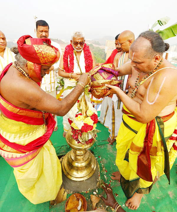 Sri Venkateswara Swamy TTD Temple Rushikonda Photos - Sakshi20