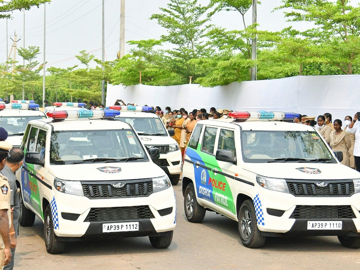 CM YS Jagan launches Disha Patrolling Vehicles - Sakshi9