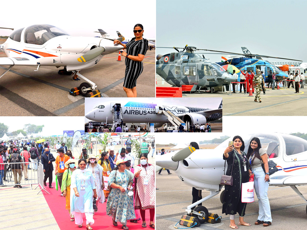 Wings India 2022 Aviation Expo Exhibition Show Begins In Begumpet - Sakshi1