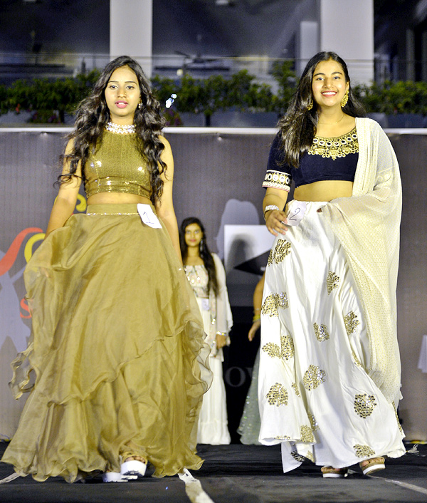 Inter Colleges Students Fashion Show In Vijayawada - Sakshi2