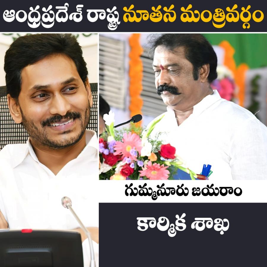 AP New Ministers List And Their Portfolios - Sakshi16