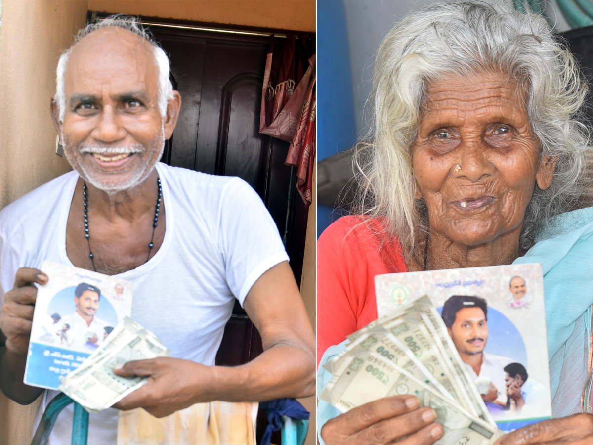 YSR Pensions Home Delivery In All Over Andhra pradesh Photo Gallery - Sakshi10