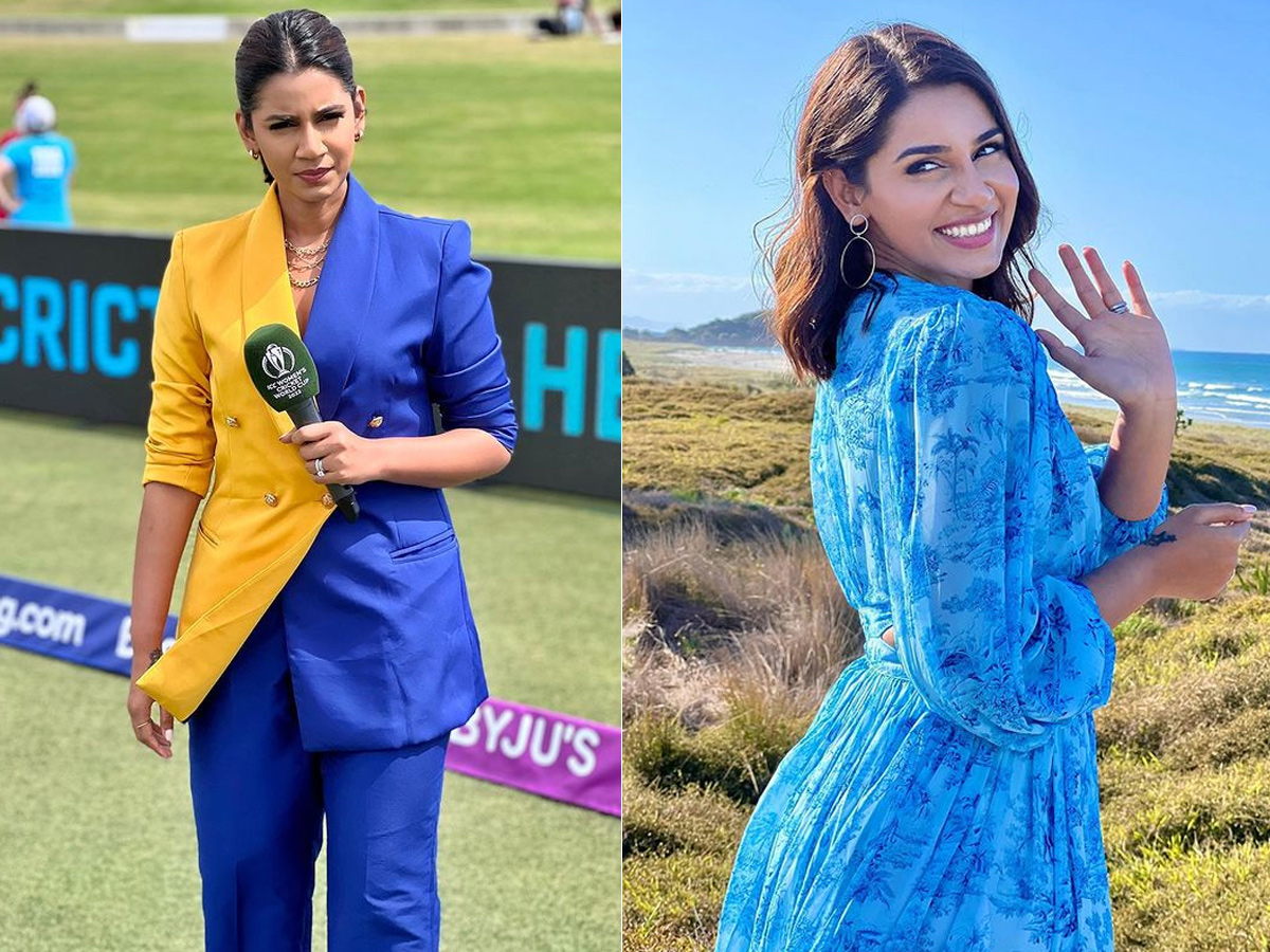Jasprit Bumrah Wife Sanjana Ganesan Beautifult Photos - Sakshi1