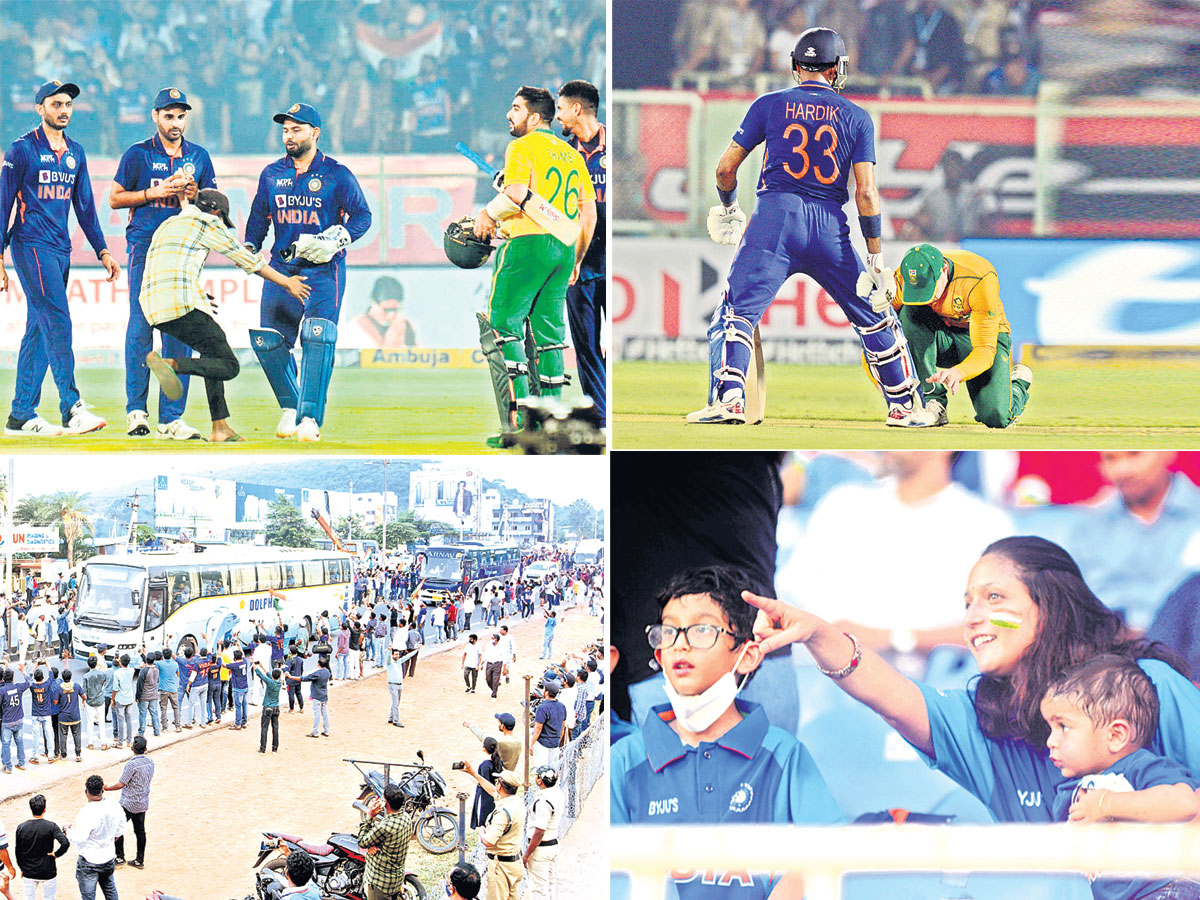 INDvsSA T20 Match in Visakhapatnam Photos - Sakshi1