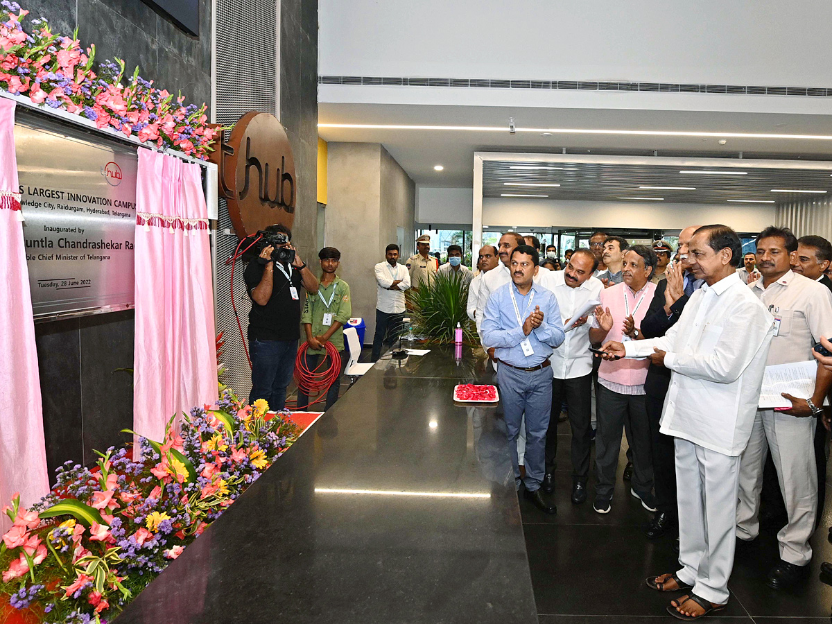 CM KCR Inaugurates T Hub Phase 2 In Hyderabad Photo Gallery - Sakshi13