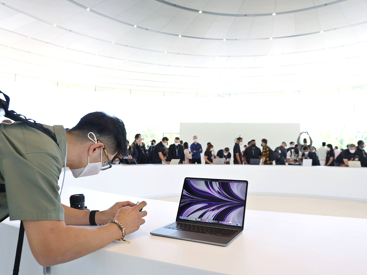 WWDC 2022 Apple unveils new M2 MacBook Air Photos - Sakshi23