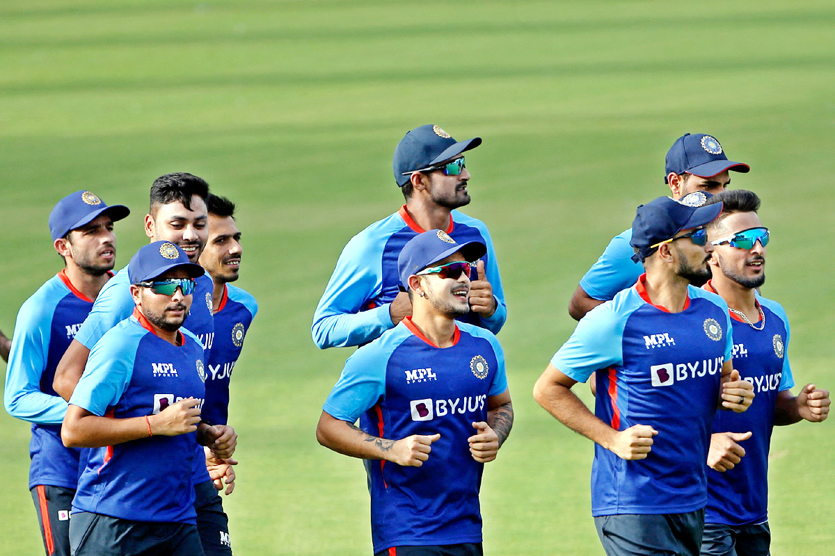 India hold practice session at Arun Jaitley Stadium - Sakshi2