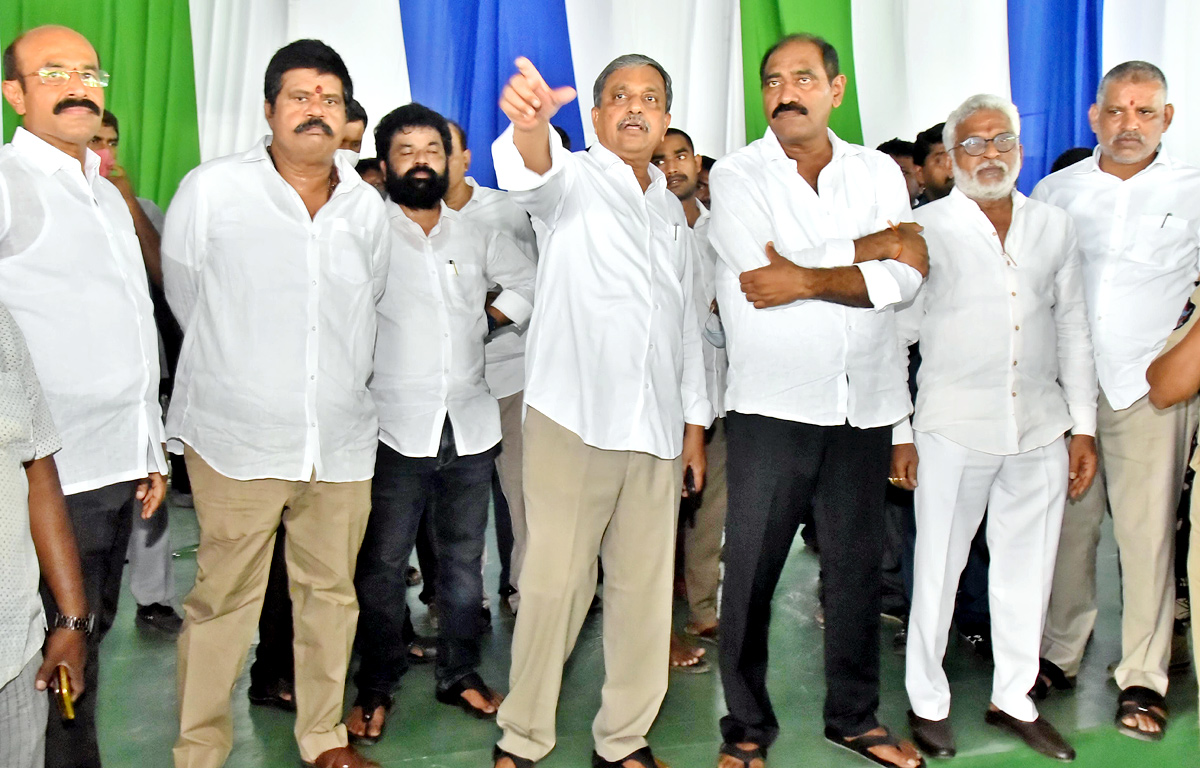 Grand Arrangements For YSRCP Plenary Meeting - Sakshi5