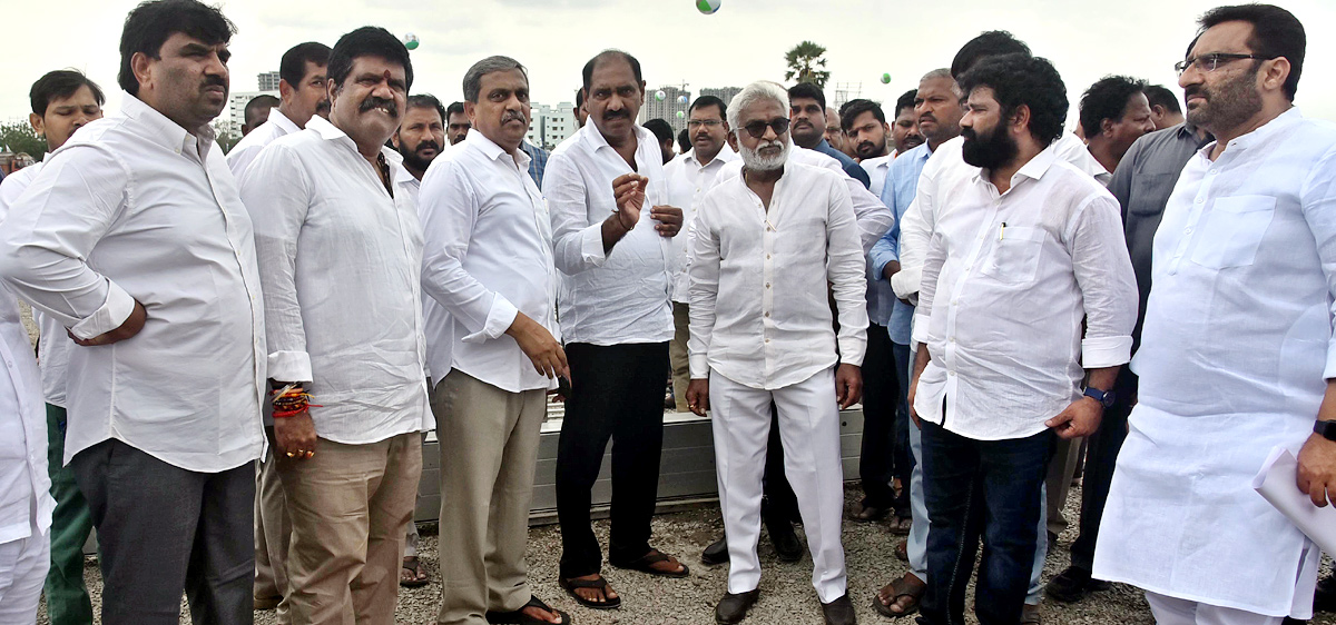 Grand Arrangements For YSRCP Plenary Meeting - Sakshi6