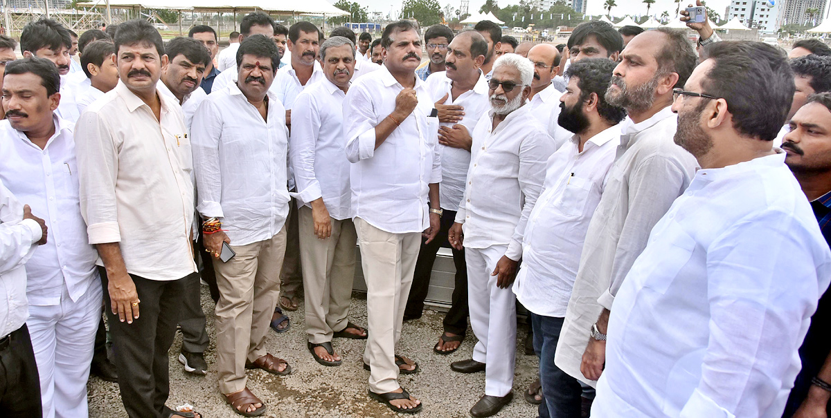 Grand Arrangements For YSRCP Plenary Meeting - Sakshi7