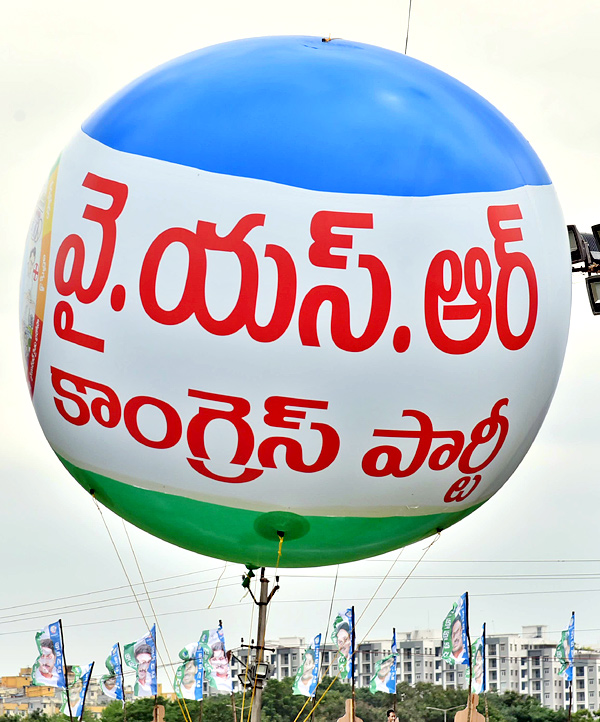 Grand Arrangements For YSRCP Plenary Meeting - Sakshi15