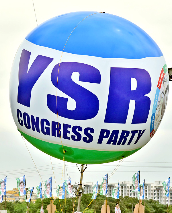 Grand Arrangements For YSRCP Plenary Meeting - Sakshi16