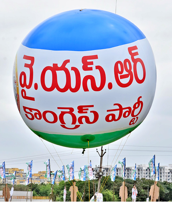 Grand Arrangements For YSRCP Plenary Meeting - Sakshi17
