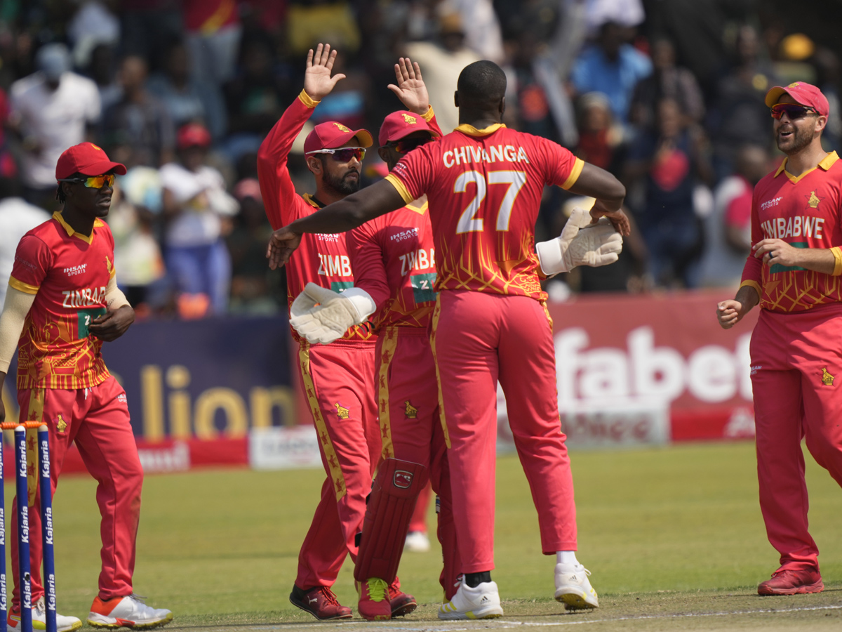 India win by five wickets with Zimbabwe Photo Gallery - Sakshi3