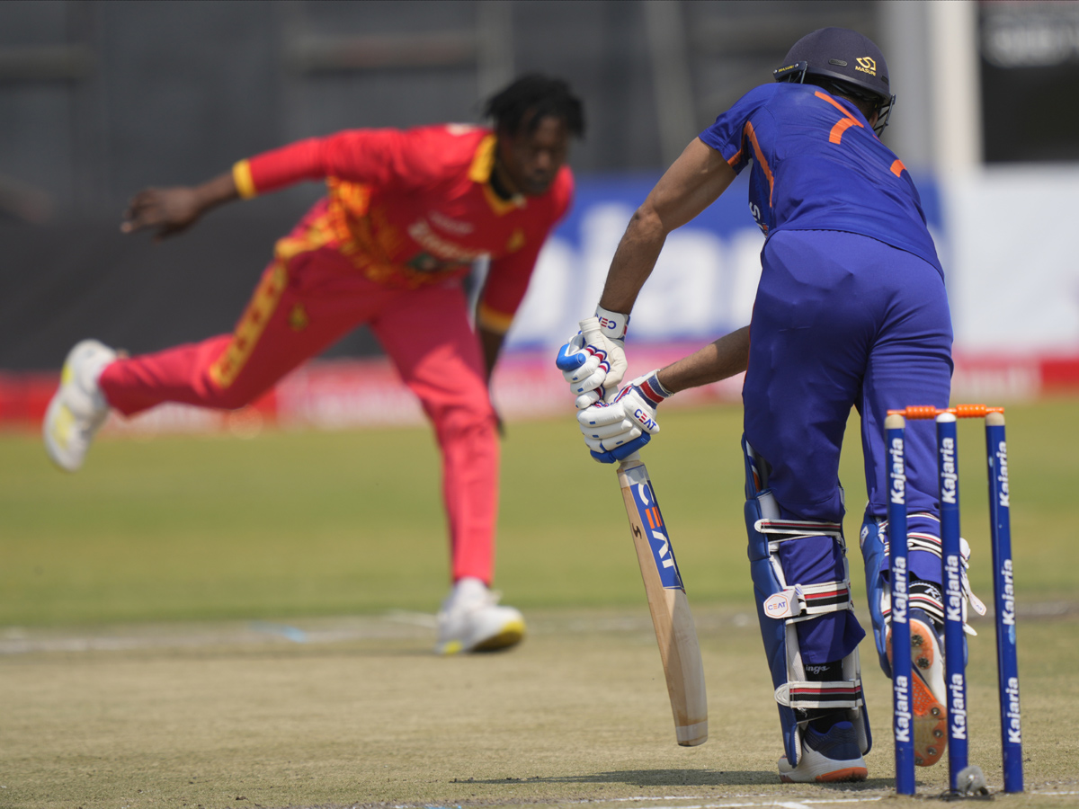 India win by five wickets with Zimbabwe Photo Gallery - Sakshi7
