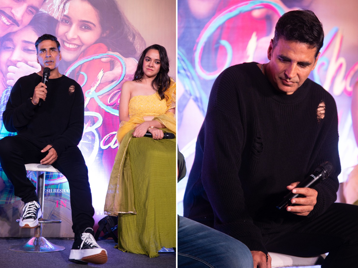 Akshay Kumar Raksha Bandhan Movie Promotions in Hyderabad Photo Gallery - Sakshi3