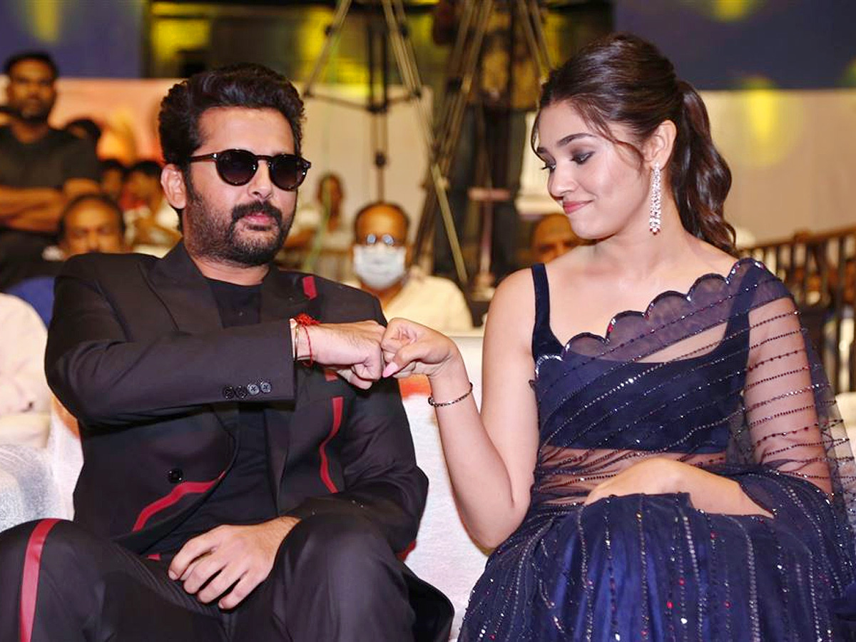 Macherla Niyojakavargam Pre Release Stills - Sakshi1