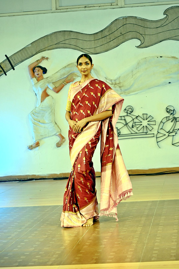 Handloom Day Fashion Show At Madhapur - Sakshi9