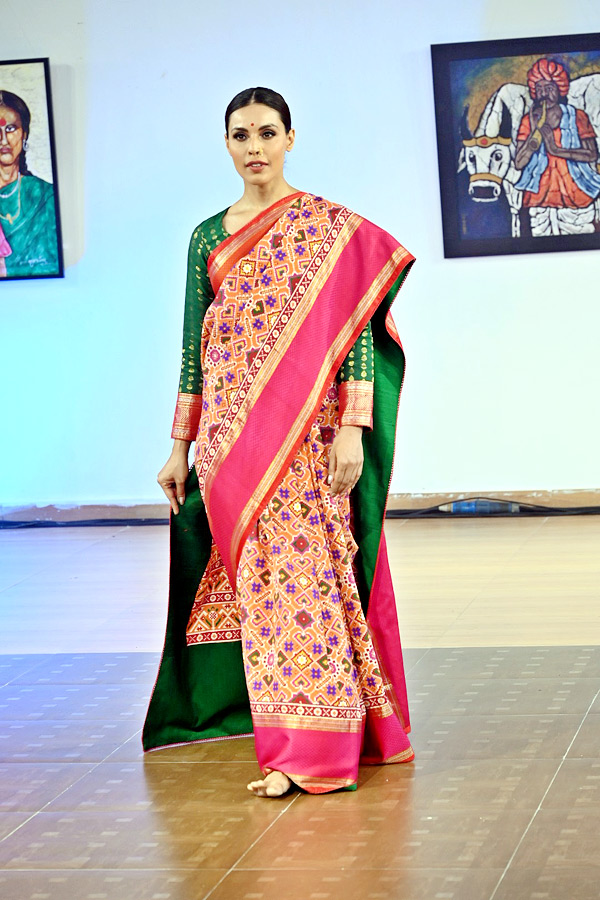 Handloom Day Fashion Show At Madhapur - Sakshi12