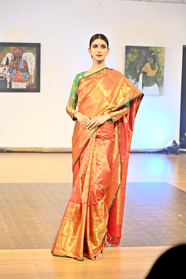 Handloom Day Fashion Show At Madhapur - Sakshi13