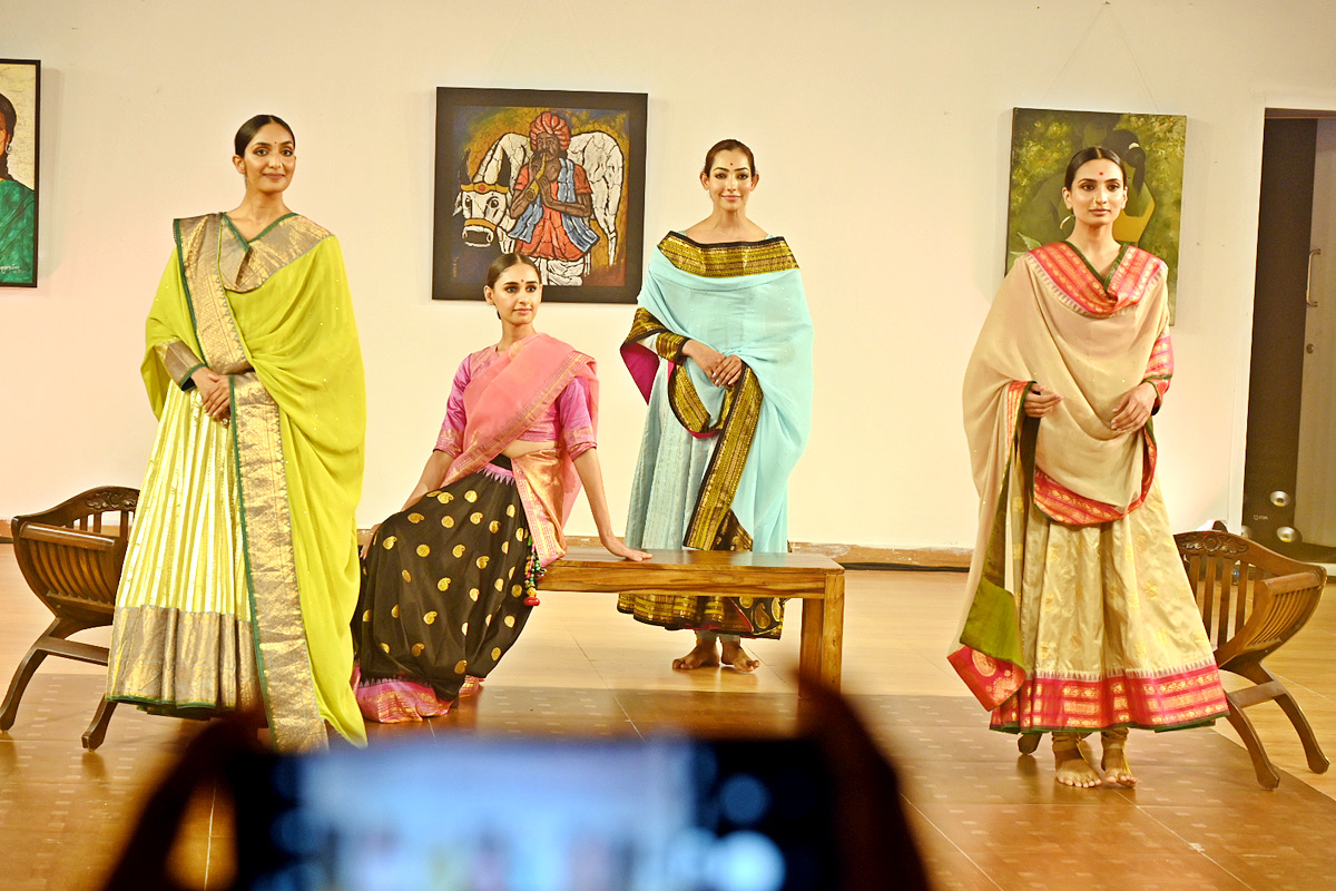 Handloom Day Fashion Show At Madhapur - Sakshi29