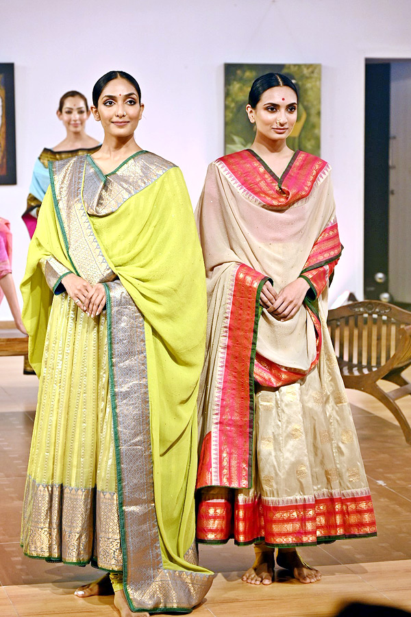Handloom Day Fashion Show At Madhapur - Sakshi14