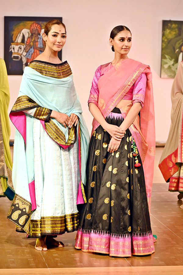 Handloom Day Fashion Show At Madhapur - Sakshi16