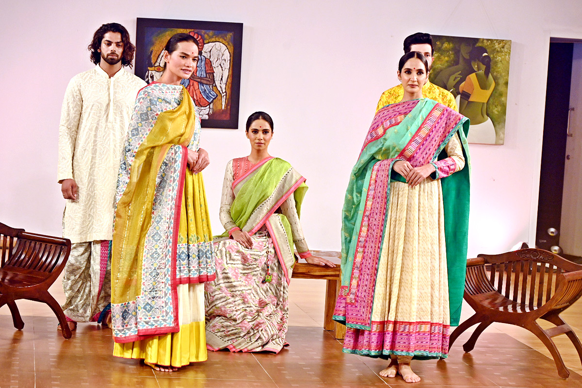 Handloom Day Fashion Show At Madhapur - Sakshi32