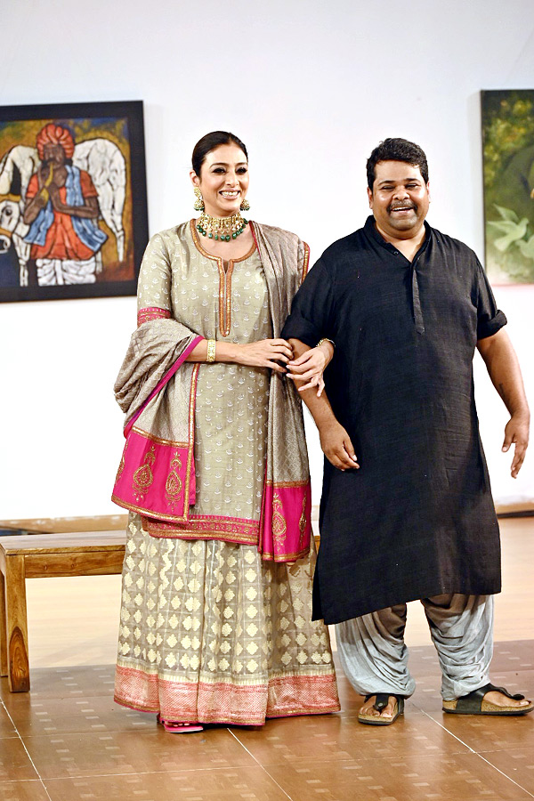 Handloom Day Fashion Show At Madhapur - Sakshi24
