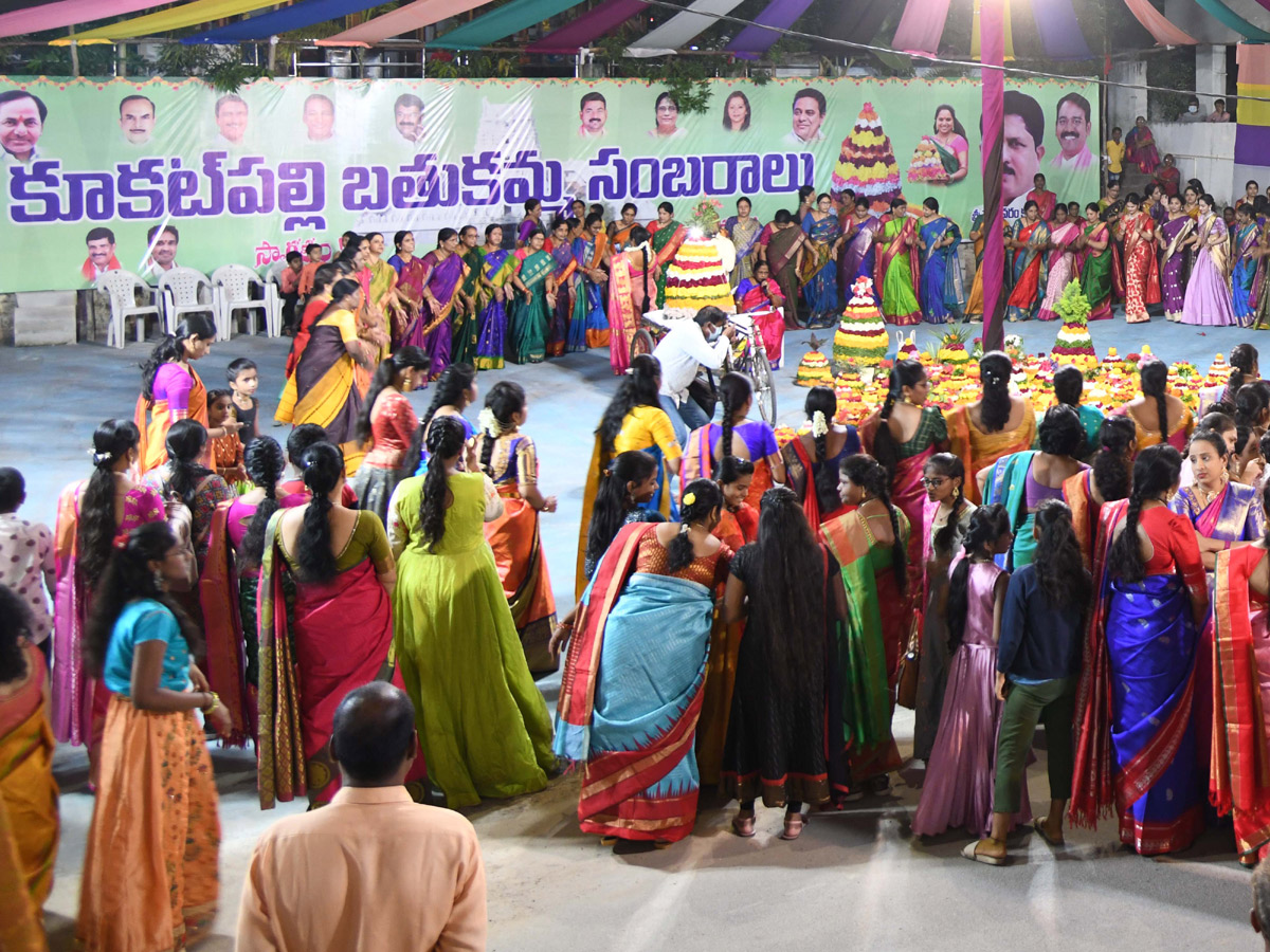 Bathukamma Festival Celebrations In Kukatpally Photo Gallery - Sakshi8