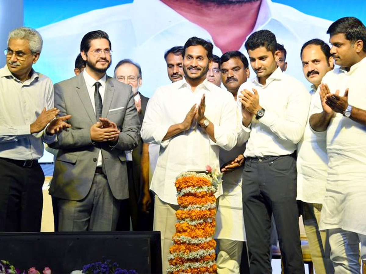 CM YS Jagan Opens Ramco Cement Company Nandyala District - Sakshi1