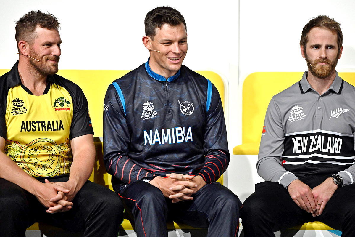 T20 World Cup 2022 All 16 Captains In One Frame - Sakshi11
