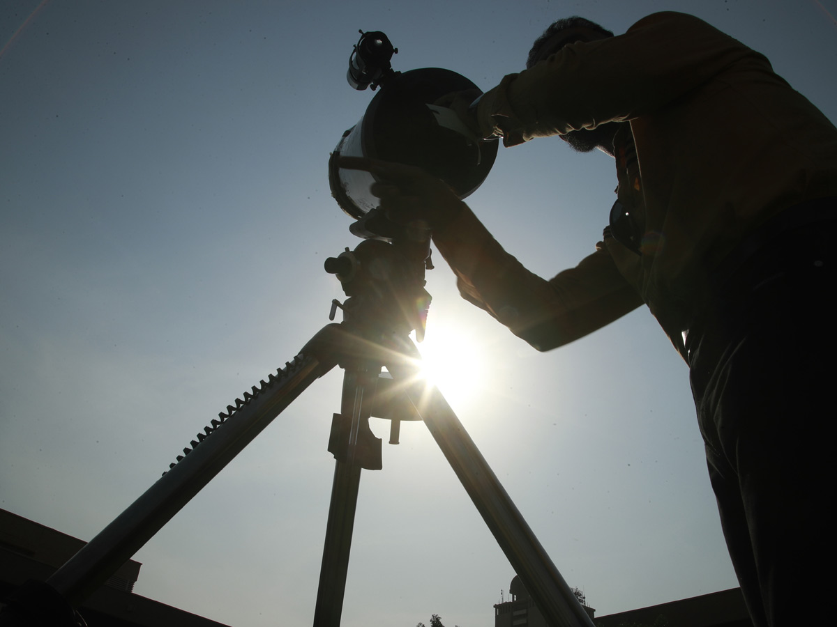 Solar Eclipse 2022 Photo Gallery - Sakshi30