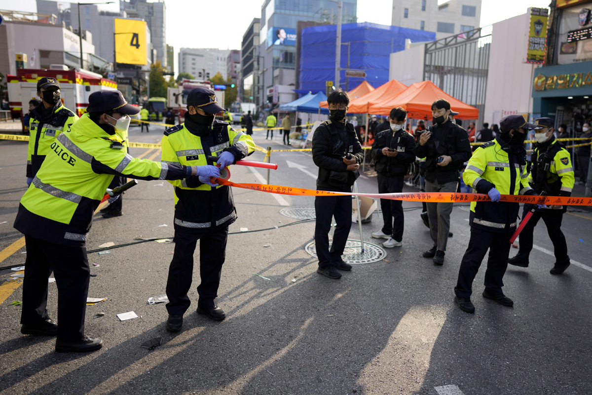 Deadly Halloween stampede stuns South Korea - Sakshi4
