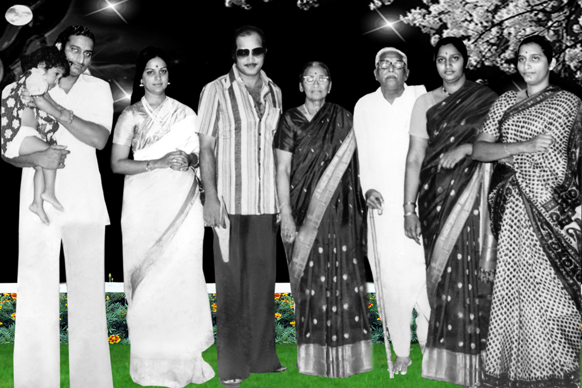 Superstar Krishna Death: Krishna With Parents And Family Photos - Sakshi3
