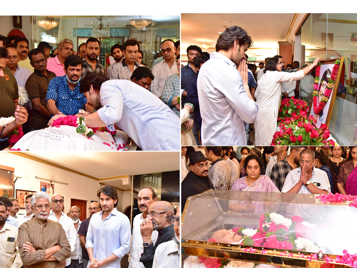 Superstar Krishna Demise: Tollywood Celebrities Console Mahesh Babu - Sakshi1