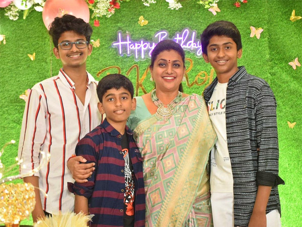 AP Tourism Minister RK Roja Birthday Celebration Photos - Sakshi11