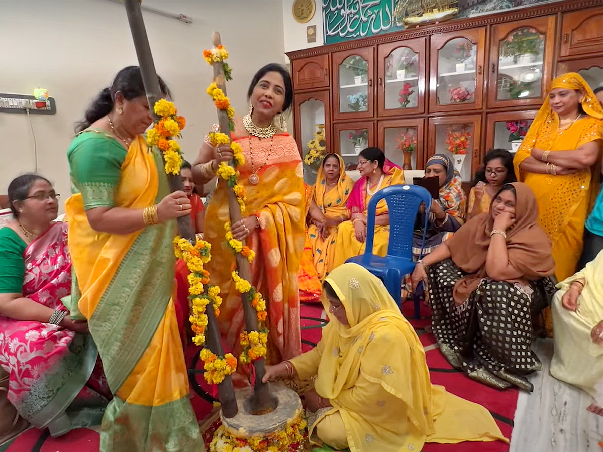Ali Daughter Fathima Haldi Function Photo Gallery - Sakshi8
