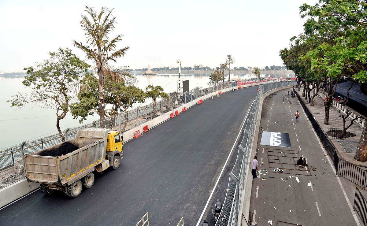 Hyderabad Is Getting Ready For Formula E Racing - Sakshi14