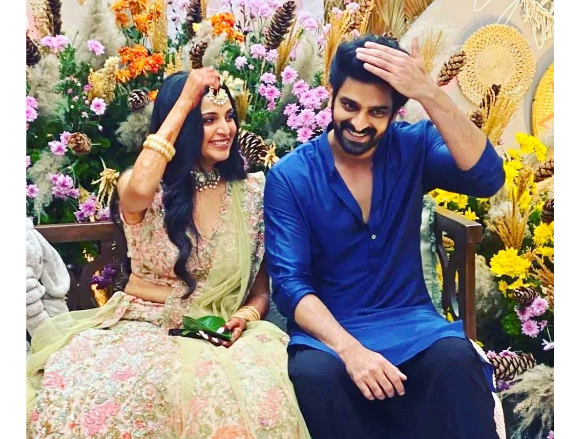 Naga shaurya mehndi pre wedding photos - Sakshi10