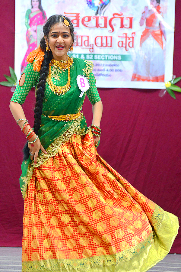 Telugu Ammayi Fashion Show in Maris Stella College Vijayawada - Sakshi10