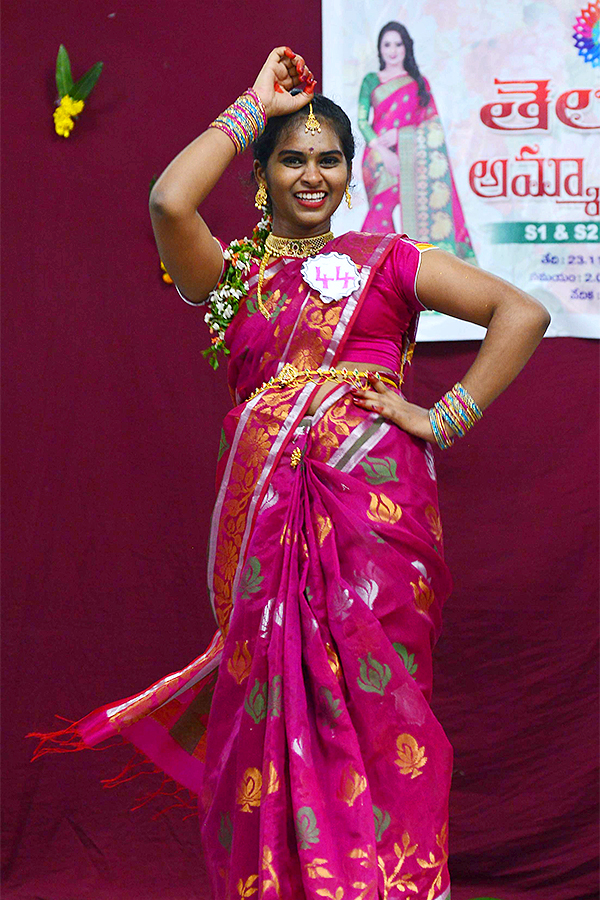 Telugu Ammayi Fashion Show in Maris Stella College Vijayawada - Sakshi14