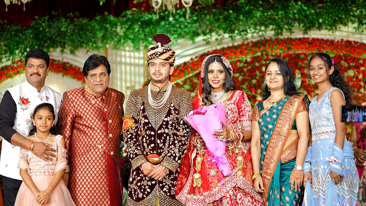 Comedian Ali daughter Fatima wedding photos - Sakshi2