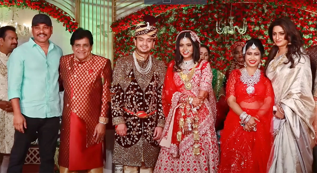 Comedian Ali daughter Fatima wedding photos - Sakshi14