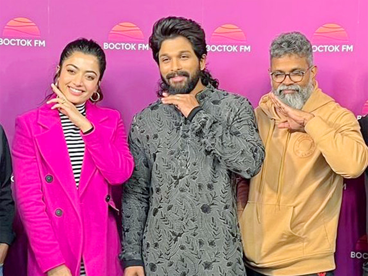 Pushpa Team In Russia Photos - Sakshi11