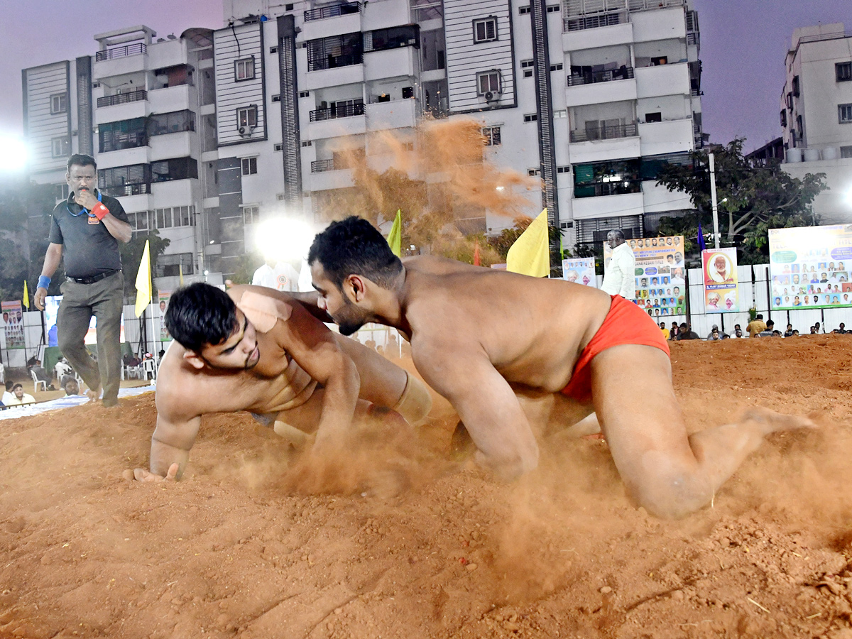 Kusthi Potilu Competition In Hyderabad - Sakshi2