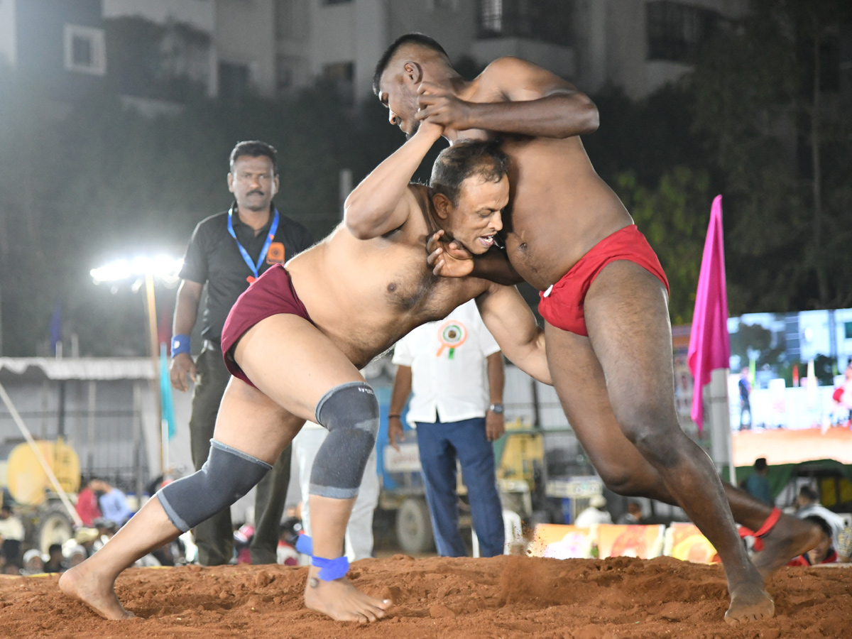 Kusthi Potilu Competition In Hyderabad - Sakshi5