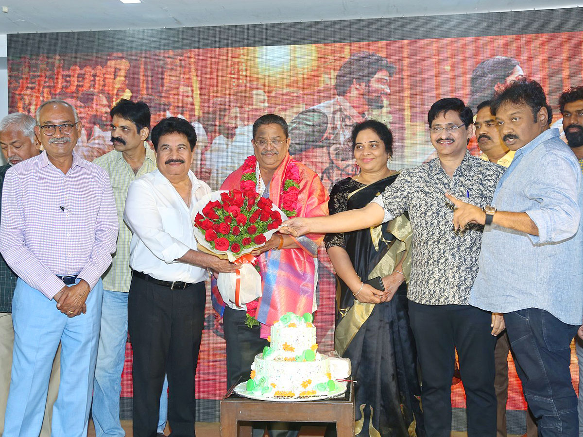 S V Krishna Reddy Organic Mama Hybrid Alludu Movie Song launch - Sakshi12