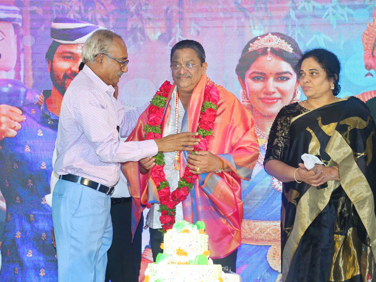 S V Krishna Reddy Organic Mama Hybrid Alludu Movie Song launch - Sakshi14